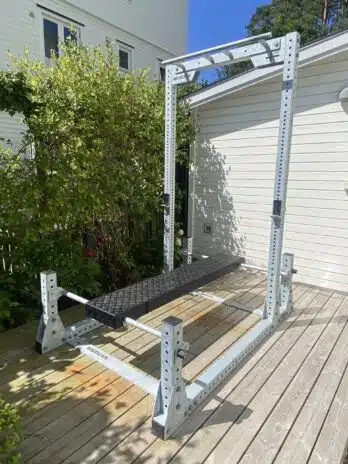 Backyard Bench Rack
