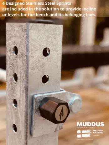 Backyard Bench Rack